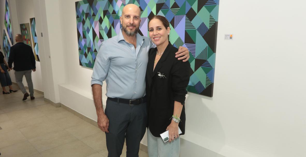 José Antonio Cauja y Natasha Demtchenko, exposición El tiempo en la memoria (Guayaquil Country Club)