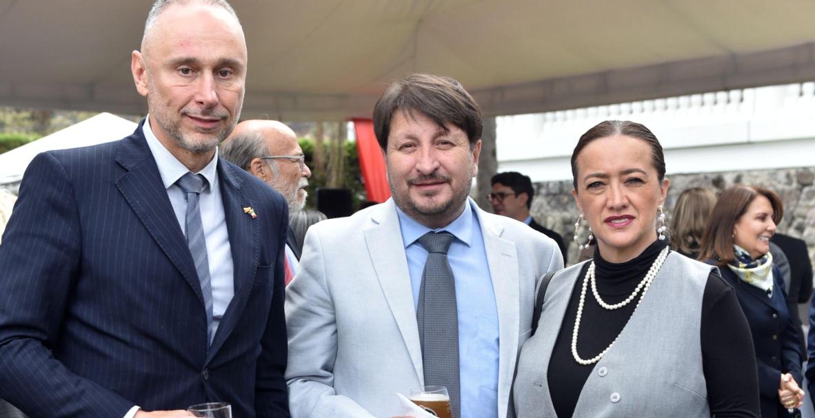 Día Nacional de España. residencia del embajador