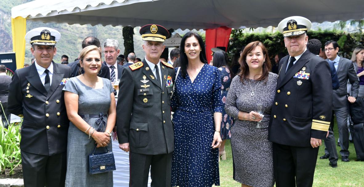 Día Nacional de España. residencia del embajador