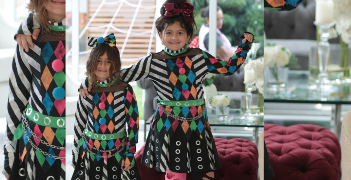 Diana Villacís, fiesta de Halloween