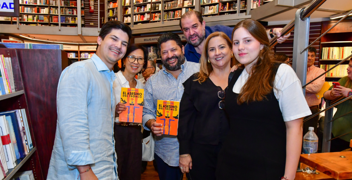 Lanzamiento del libro El asesino del tronco, de María Sol Pons.