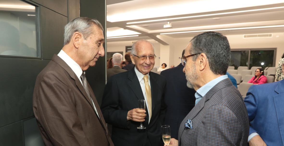 Homenaje al doctor Alfredo Palacio, en el autidotorio Dr. Galo García Feraud, UEES