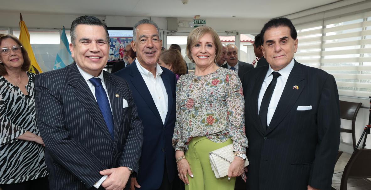 HOMENAJE POSTUMO A PEDRO RIZZO, SOCIEDAD ESPAÑOLA DE BENEFICENCIA DE GUAYAQUIL