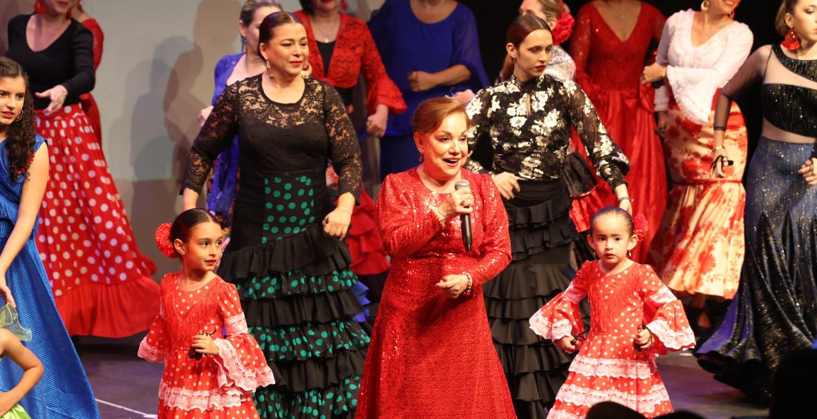 40 años de Patty Salcedo en la enseñanza de la danza española.