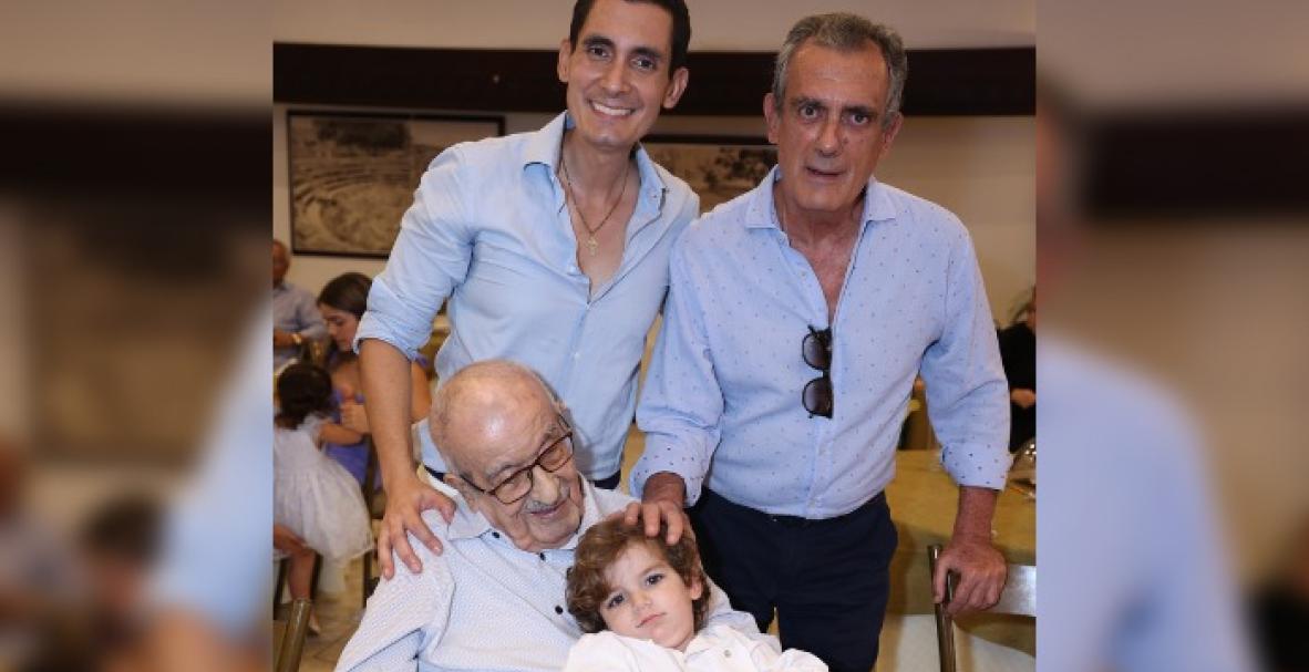 Cumpleaños 100 de Alfonso Barek en el Club Biblos.