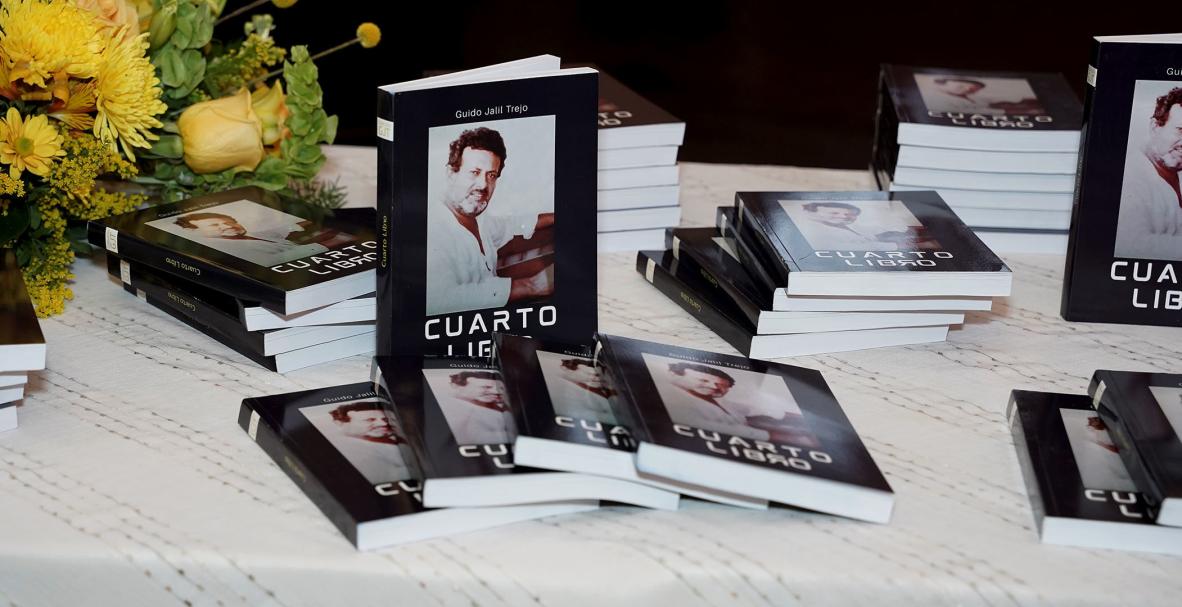Lanzamiento del libro Cuarto Libro, de Guido Jalil Trejo
