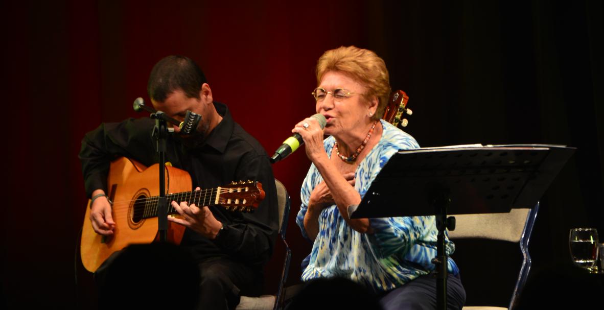 Show de Patricia González en el Teatro Centro de Arte.
