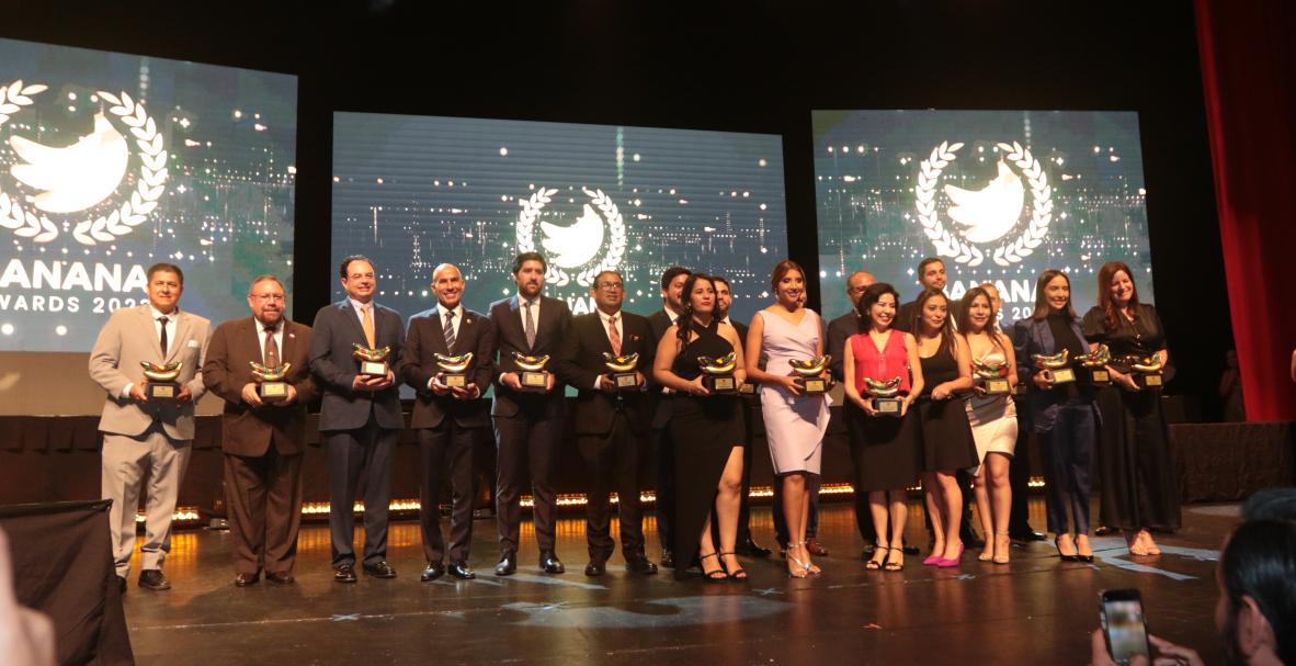 Banana Awards, segunda edición. Teatro Sánchez Aguilar