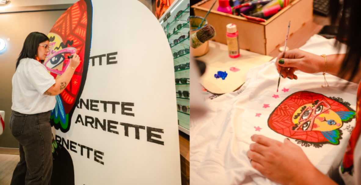 Arnette presenta su colección con Carla Bresciani