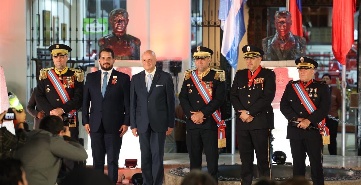 188 aniversario del Benemérito Cuerpo de Bomberos de Guayaquil