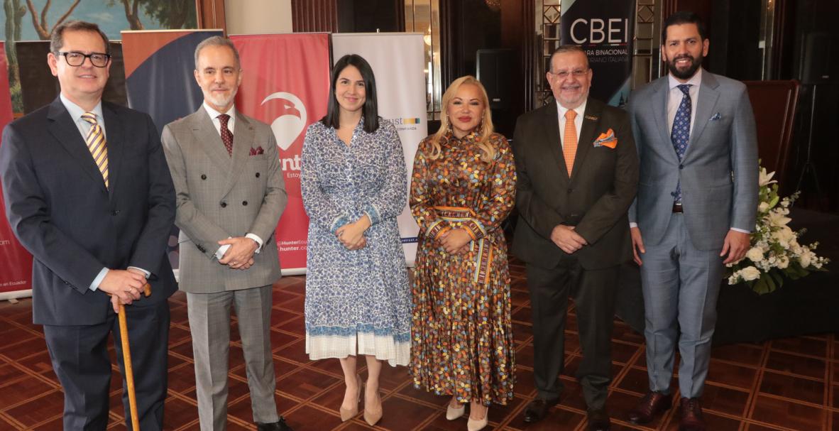 Despedida de la embajadora Caterina Bertolini ofrecida por la Cámara Binacional Ecuatoriano Italiana