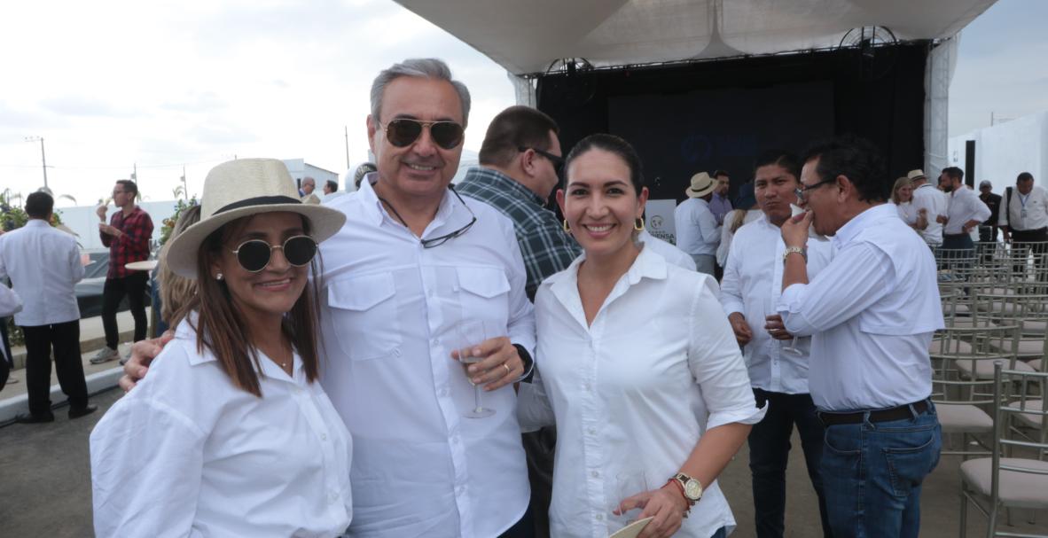 Ambiensa inaugura la planta de tratamiento León Febres Cordero en vía a la costa