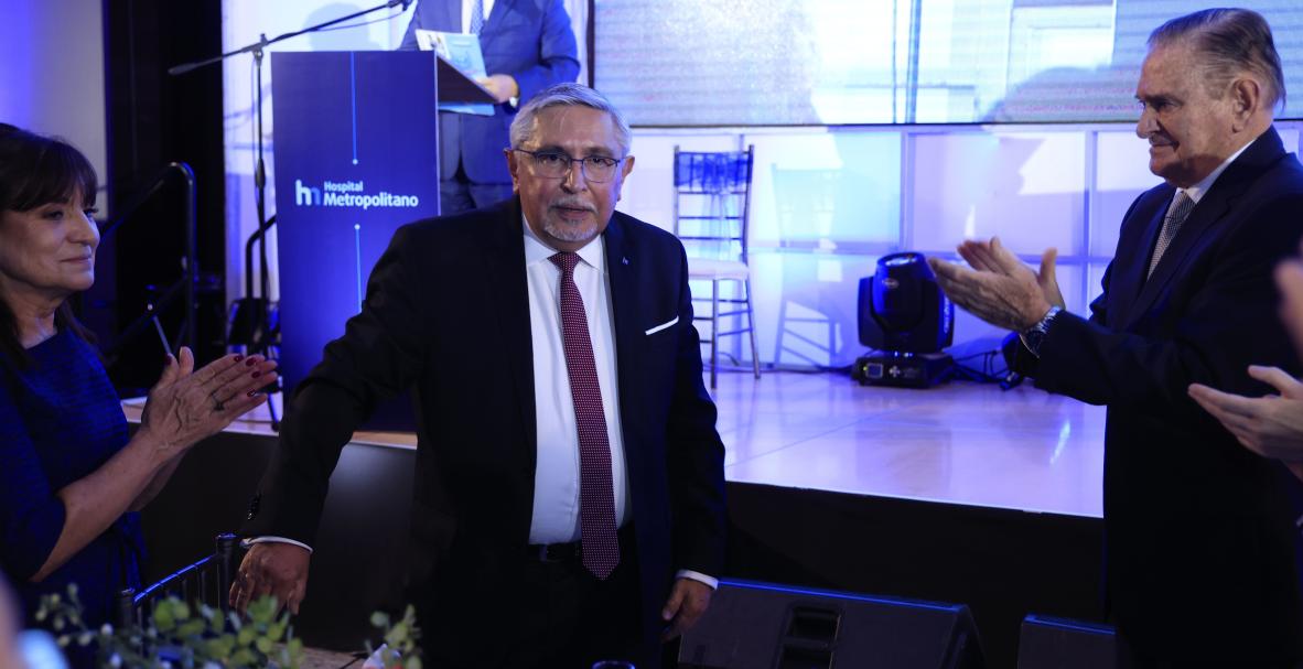 Homenaje al doctor Raúl Jervis Simmons, Hospital Metropolitano Quito