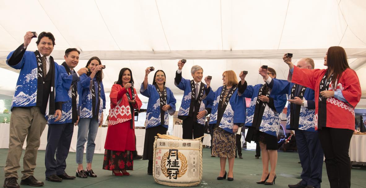 Día Nacional de Japón. Organiza la Embajada de Japón en Ecuador
