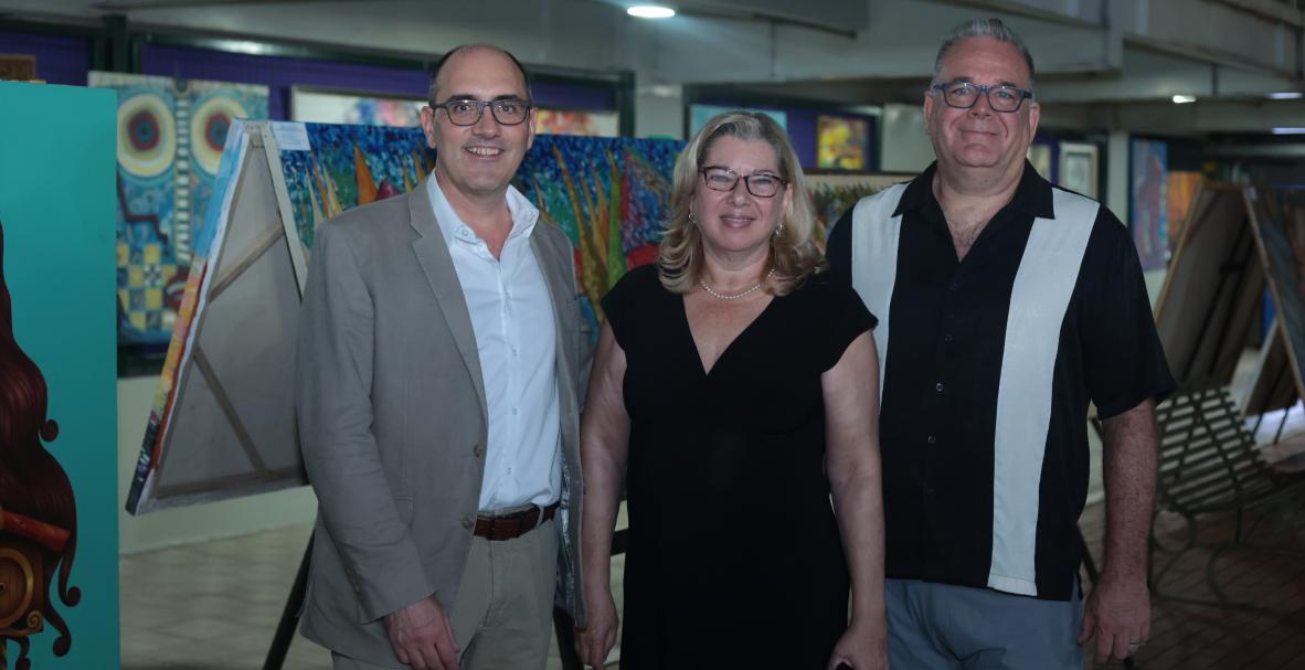 Inauguración de la muestra Miradas Alegóricas, de artistas norperuanos.