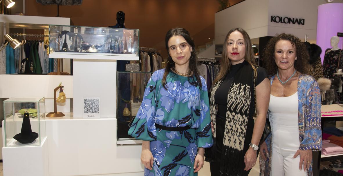 Exhiibición de joyas de Daniela Ortiz en Kolonaki, Scala Shopping (Quito)