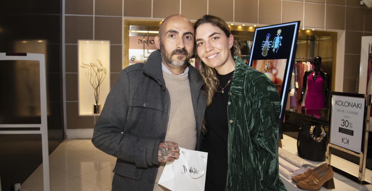 Exhiibición de joyas de Daniela Ortiz en Kolonaki, Scala Shopping (Quito)