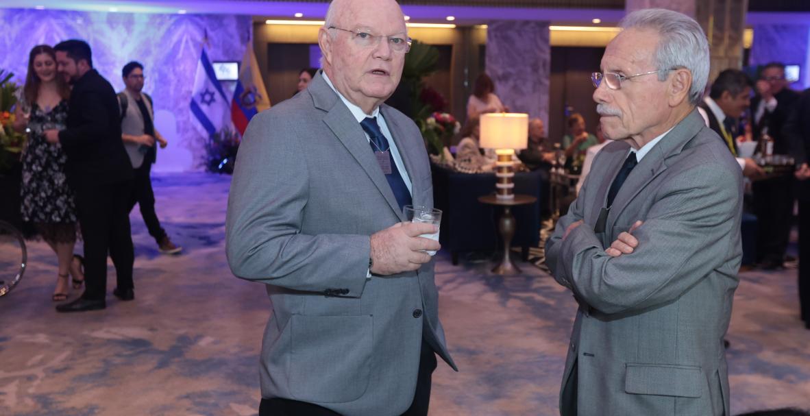 Celebración del aniversario número 76 de la independencia de Israel en el Hilton Colón.