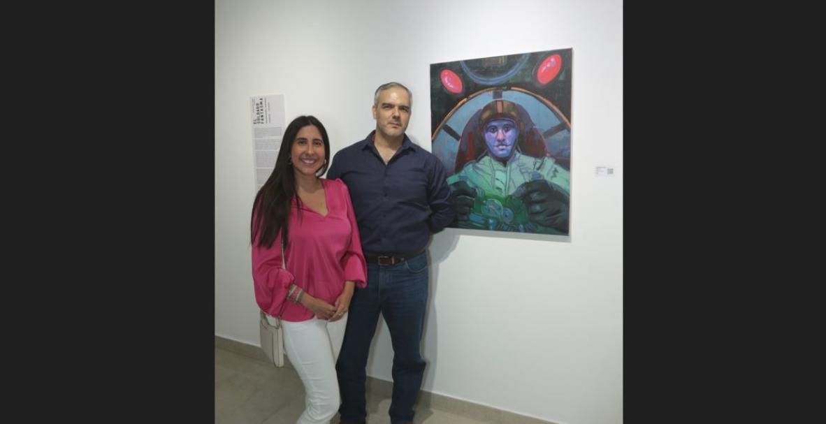 Soldado fantasma, exposición en el Country Club del artista Raymundo Valdez