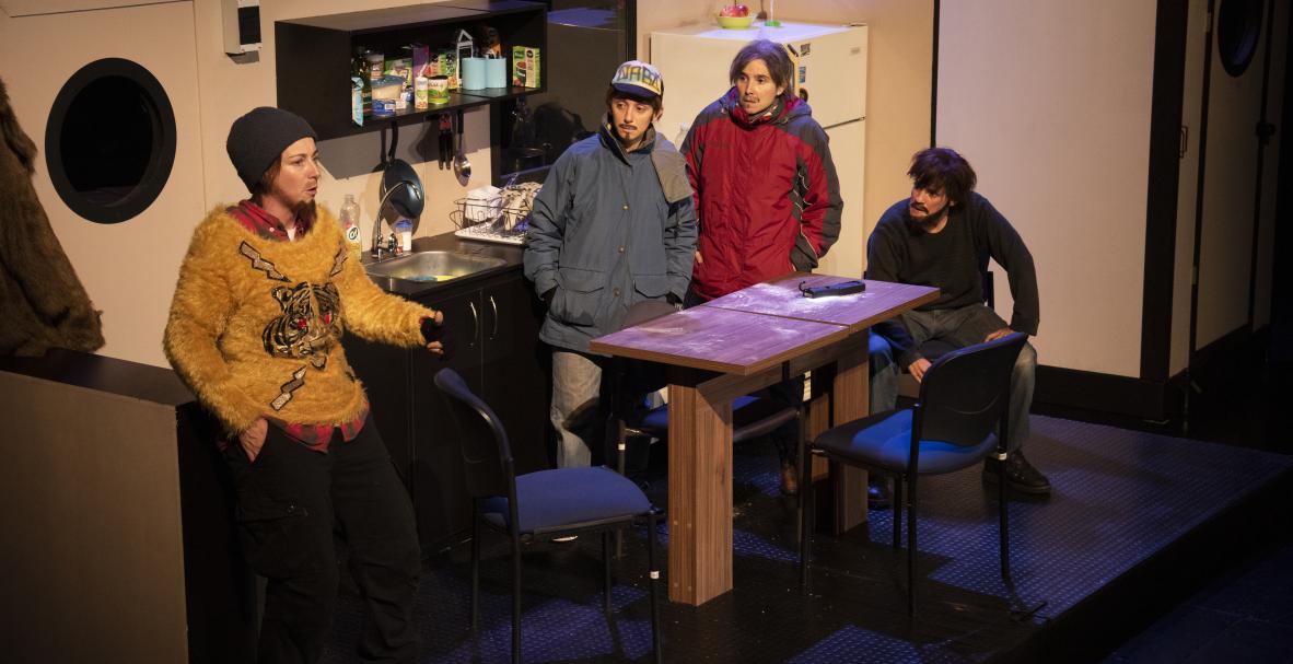 Petróleo, obra que se presentó en el Teatro Nacional Sucre