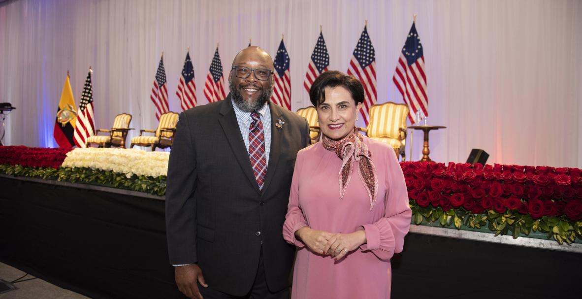 Estados Unidos, celebración de la independencia en Quito