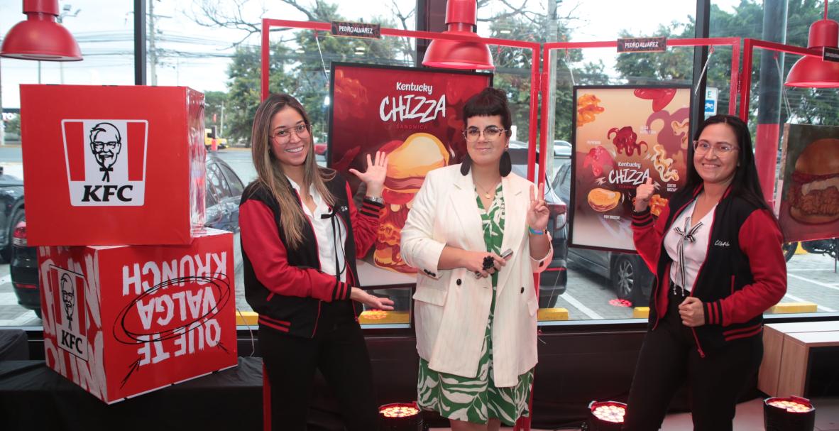 KFC presenta Kentucky Chizza Sandwich