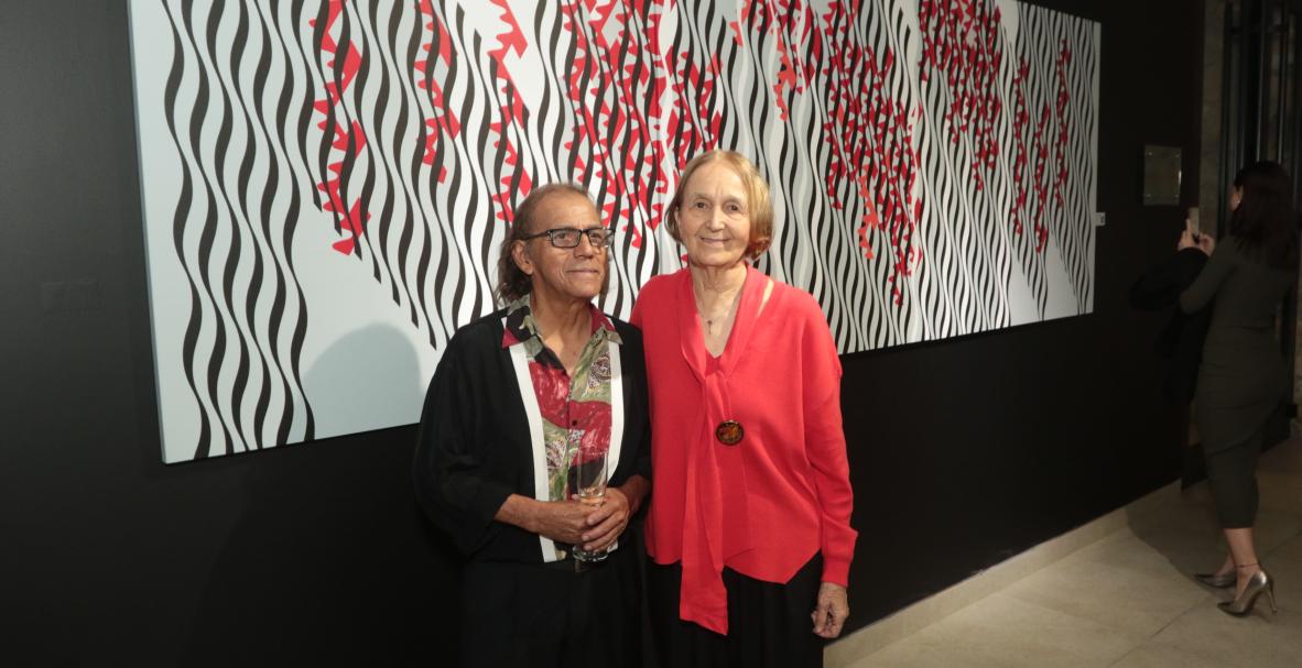 José Antonio Cauja y Natasha Demtchenko, exposición El tiempo en la memoria (Guayaquil Country Club)