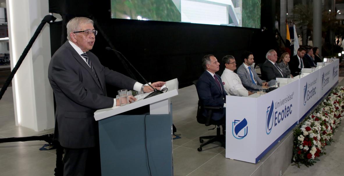 Universidad Ecotec inaugura nuevo campus en la av. Juan Tanca Marengo