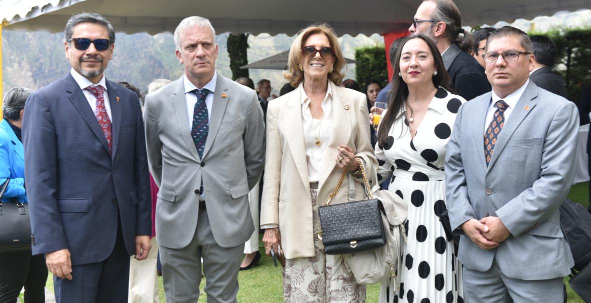 Día Nacional de España. residencia del embajador