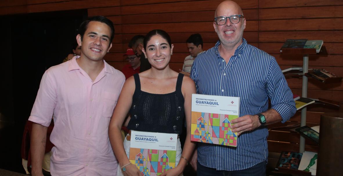 Florencio Compte lanza el libro 'Deconstruyendo a Guayaquil'
