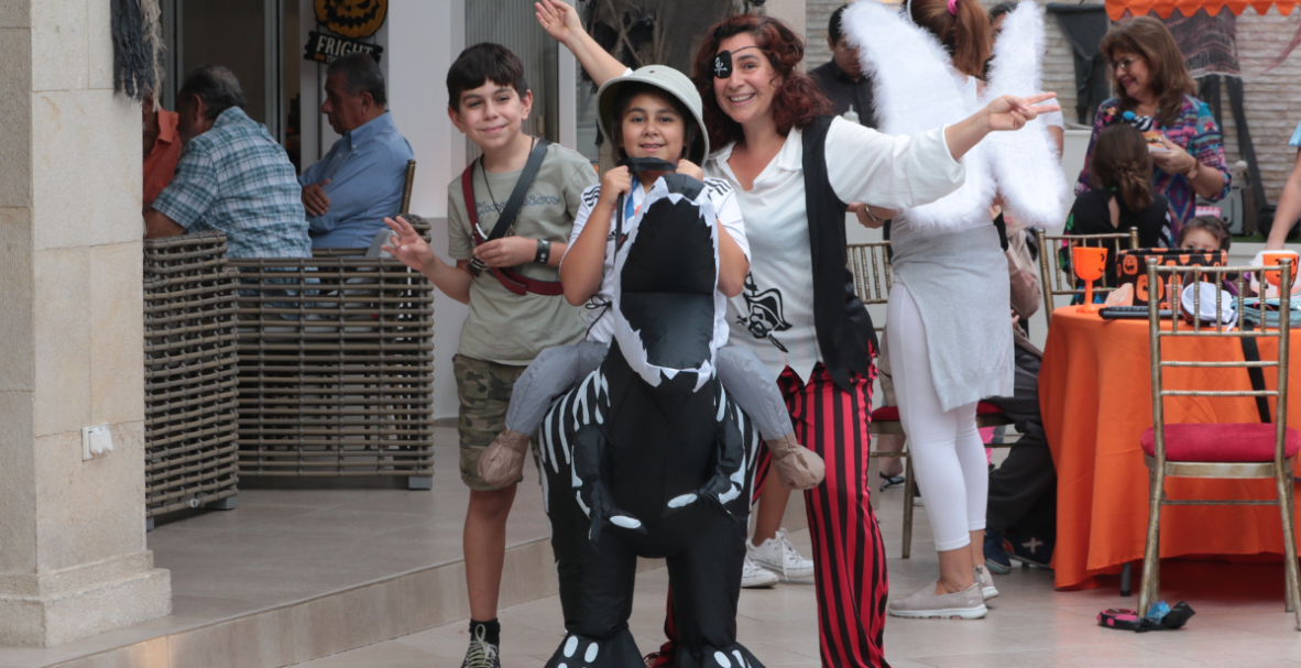 Diana Villacís, fiesta de Halloween