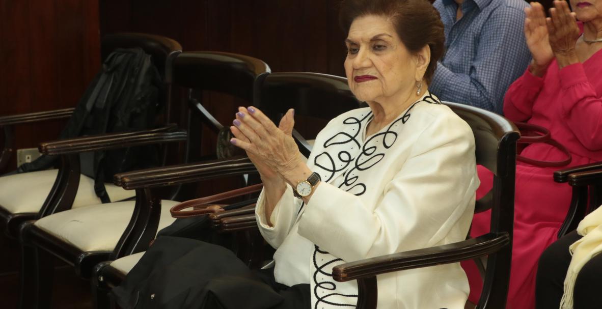 Jenny Negrete, madre de Gino Molinari.