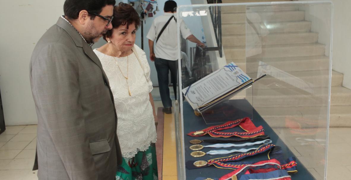 Jenny Negrete, madre de Gino Molinari.