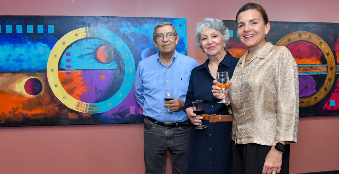 EXPOSICION PICTORICA ANIVERSARIOS MORÉ, EN EL TEATRO CENTRO DE ARTE