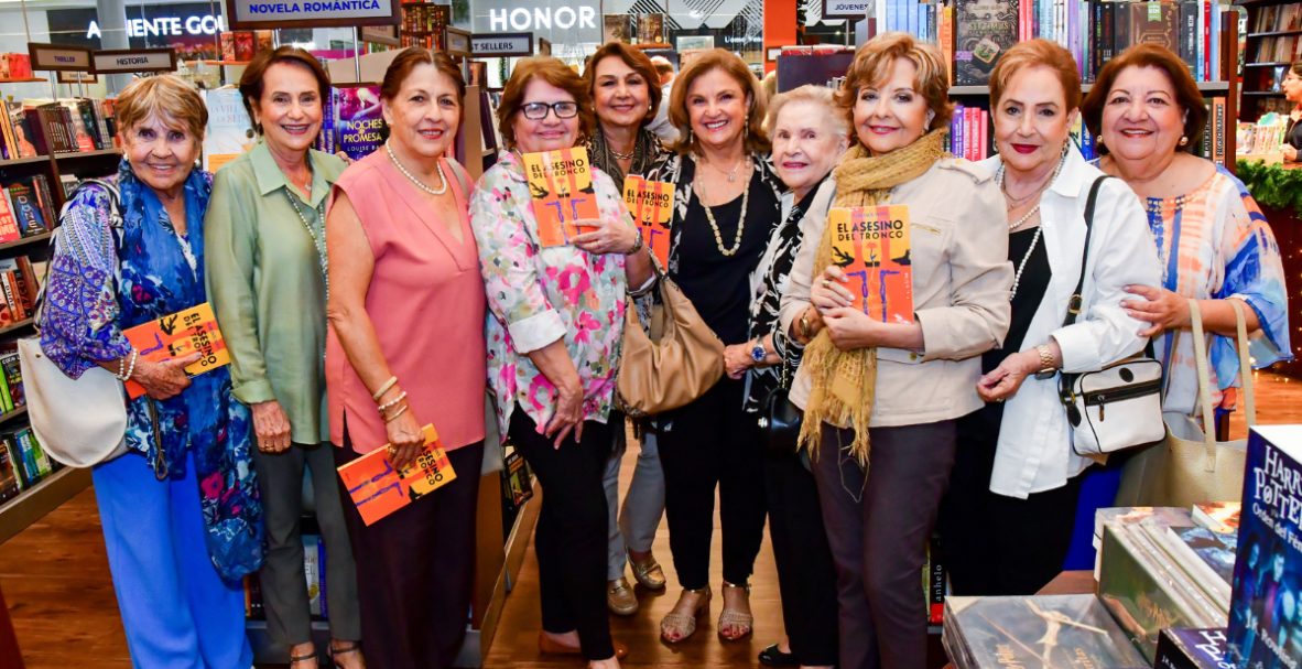 Lanzamiento del libro El asesino del tronco, de María Sol Pons.