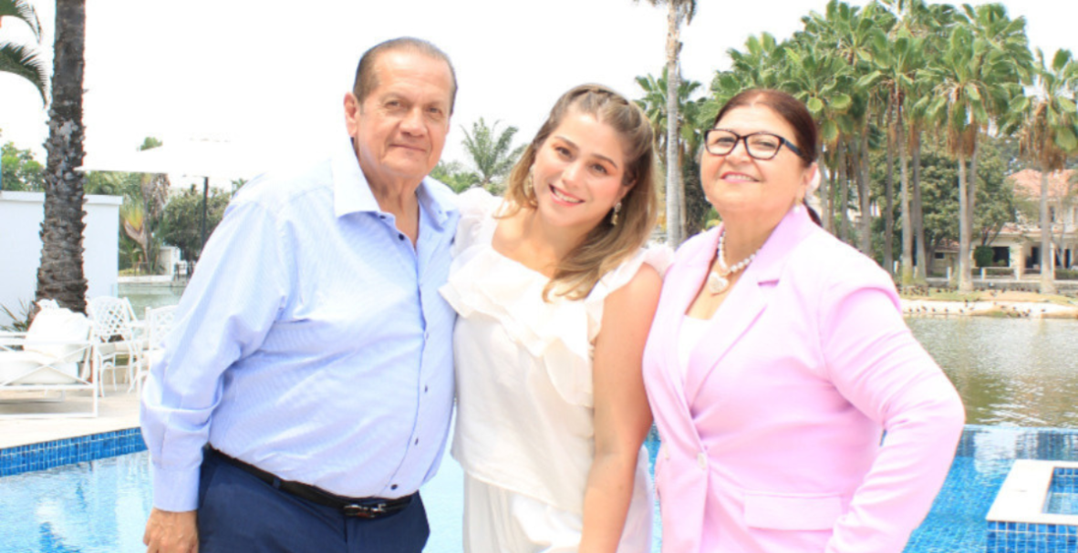 Bautizo de las mellizas Lucianna y Doménica Ordóñez Ycaza