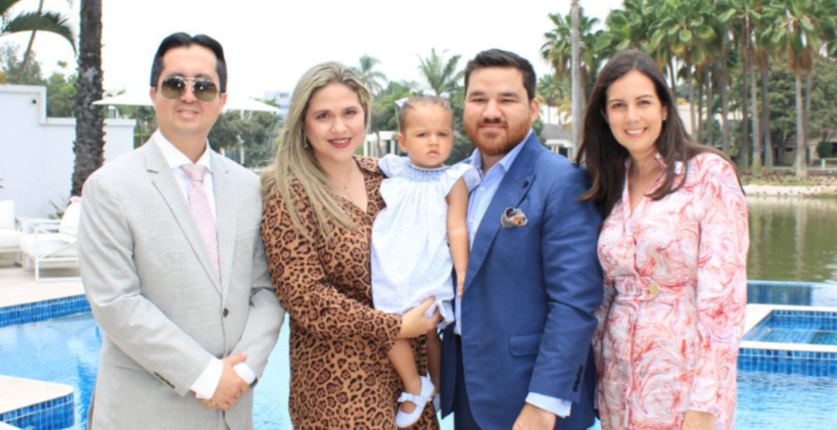 Bautizo de las mellizas Lucianna y Doménica Ordóñez Ycaza