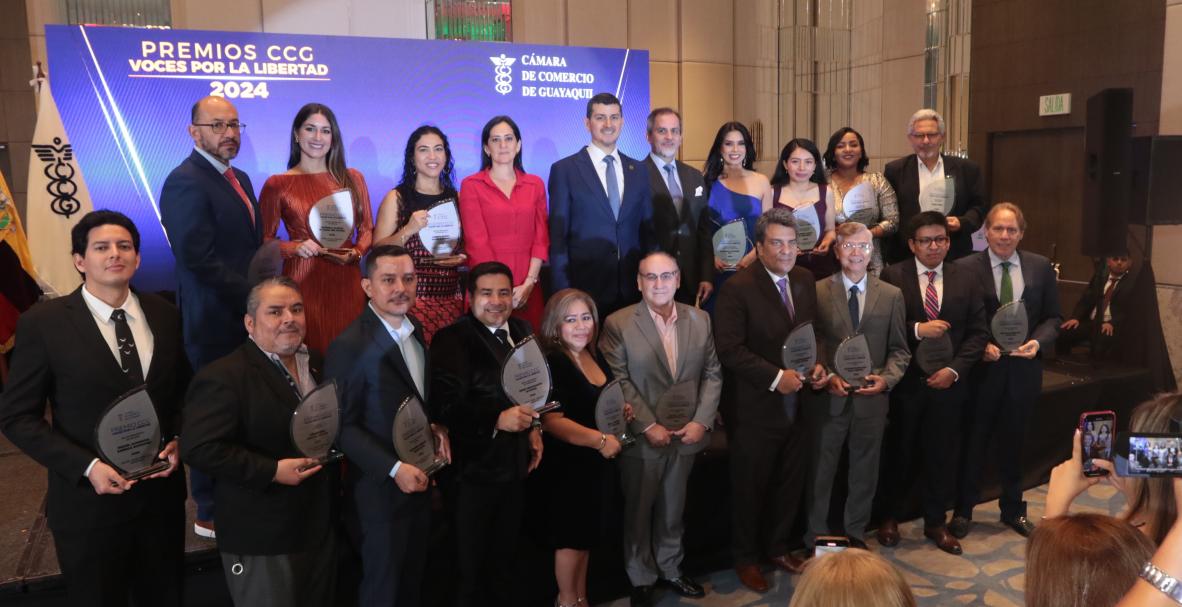 IV edición Premios CCG Voces por la Libertad 2024
