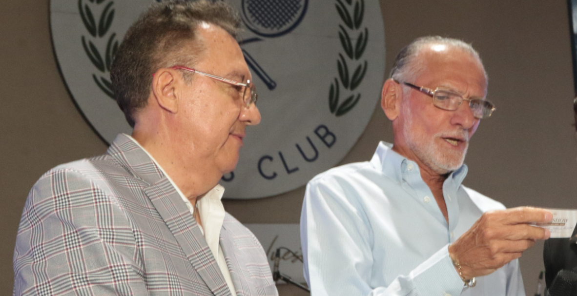 fiesta de los socios jubilados en el Guayaquil Tenis Club