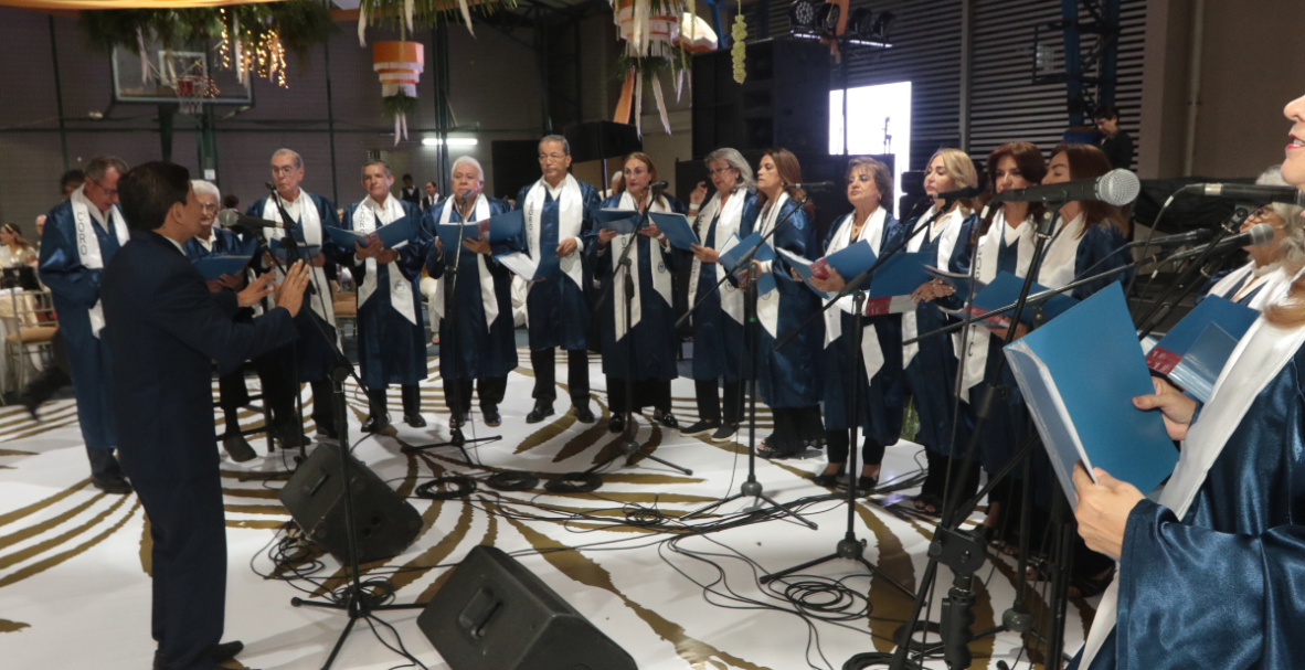 fiesta de los socios jubilados en el Guayaquil Tenis Club