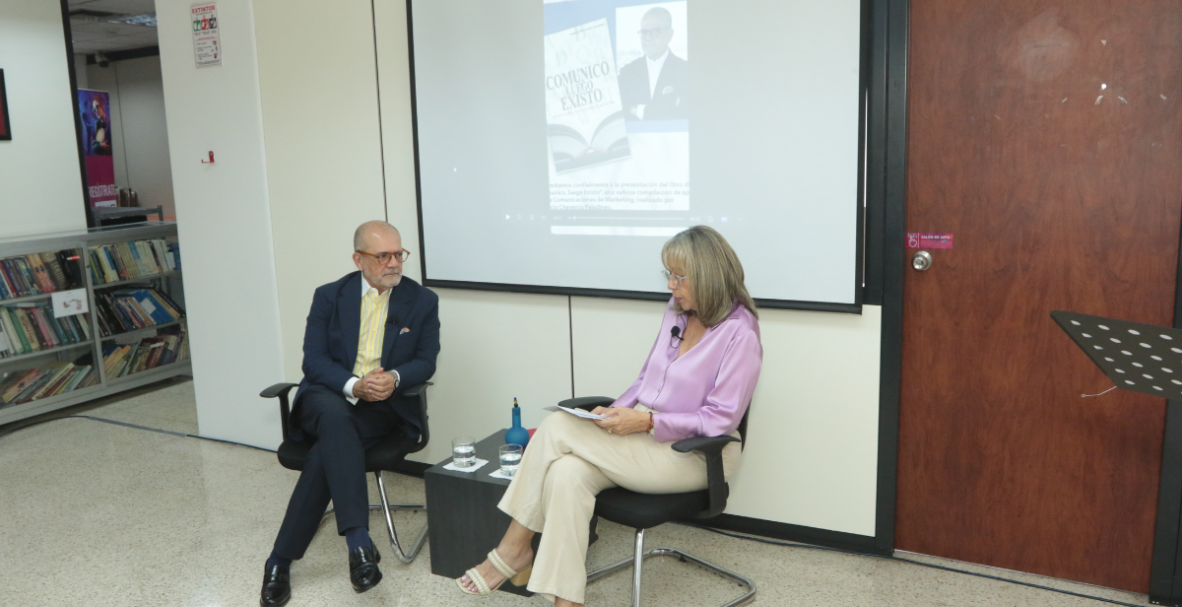 Lanzamiento del libro Comunico, luego existo, de Horacio Chavarría