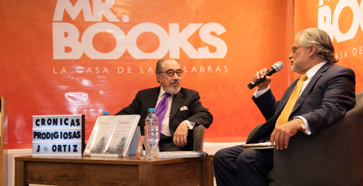 Lanzamiento del libro Crónicas Prodigiosas, de Jorge Ortiz.