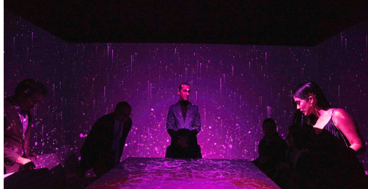 Inauguración del restaurante Zinergia, en Quito.