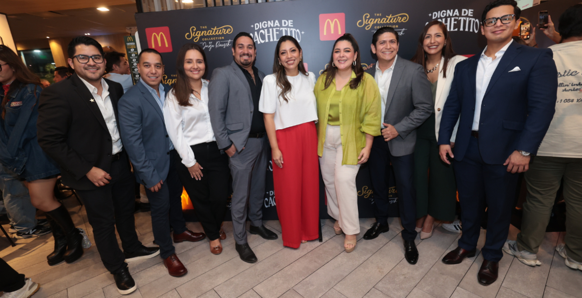 McDonald’s y el chef Jorge Rausch presentaron en Guayaquil su nuevo menú exclusivo de la línea Signature Collection by Jorge Rausch.