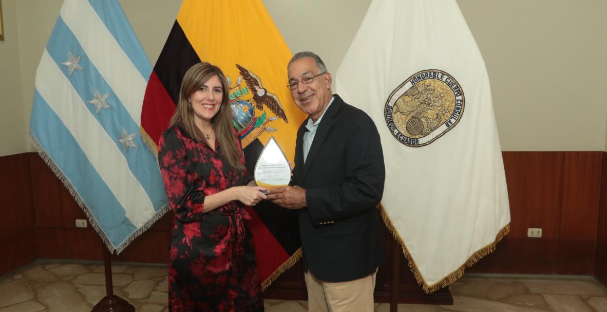 Despedida a Paula Casado Sastre, cónsul genral de Argentina en Guayaquil