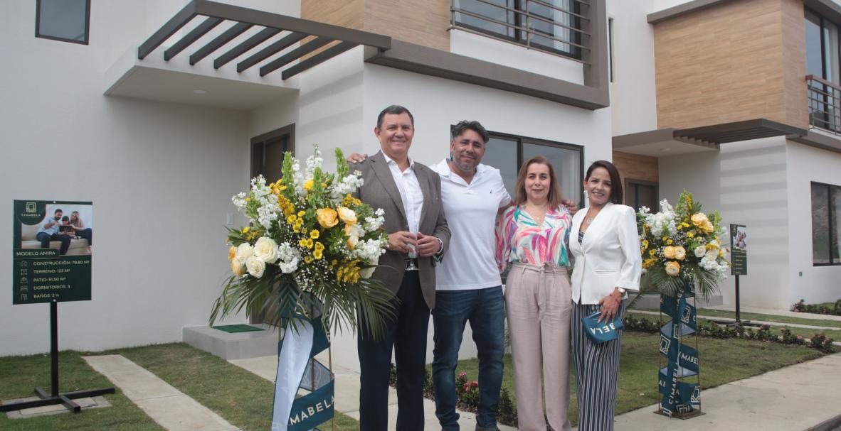 INAGURACION VILLAS MODELO DE CIMABE