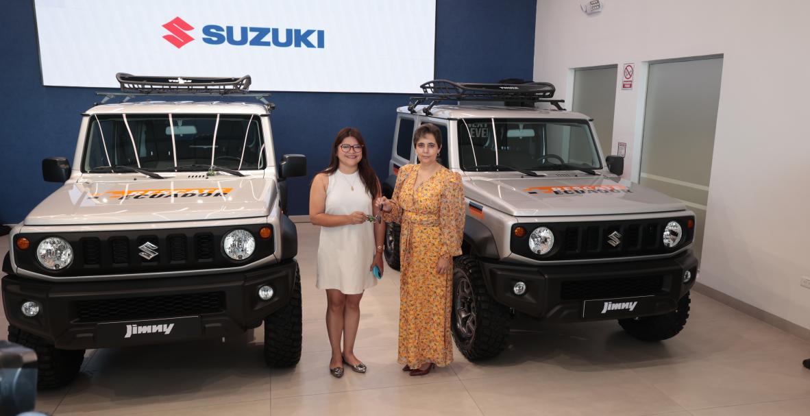 SUZUKI DONA CARROS A LA SECRETARÍA DE GESTIÓN DE RIESGOS