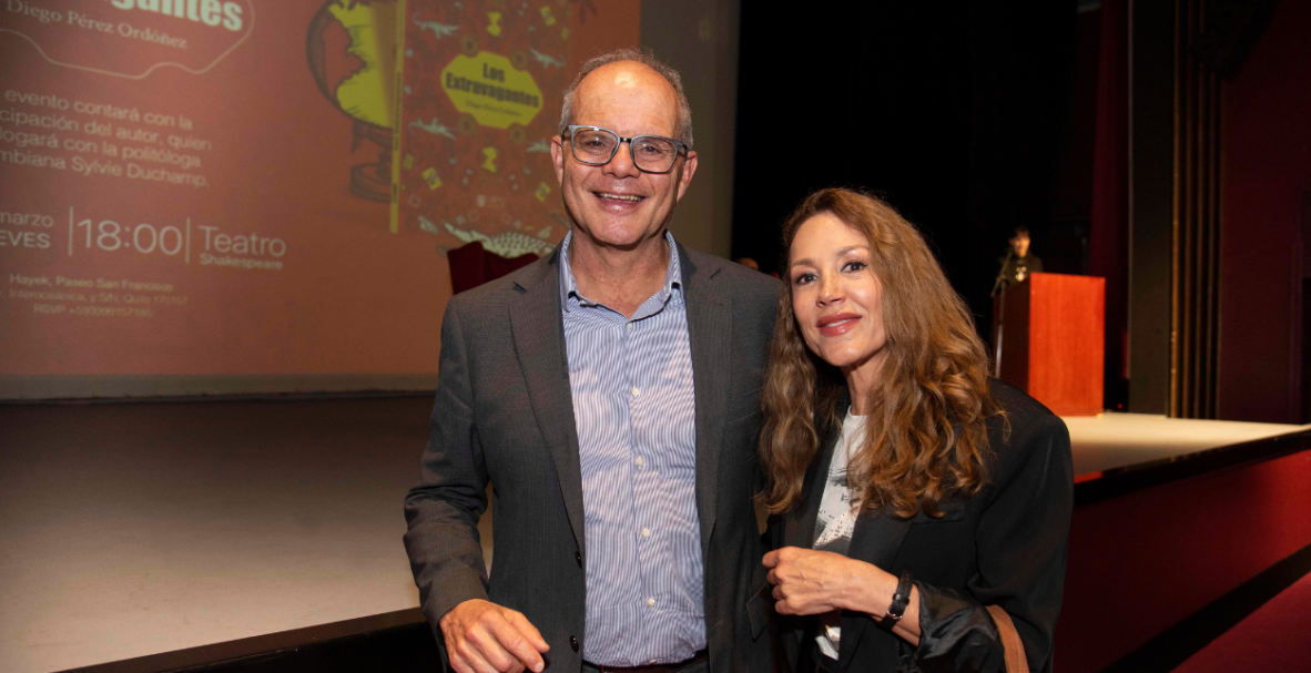 Lanzamiento del libro Los Extravagantes, de Diego Pérez Ordóñez