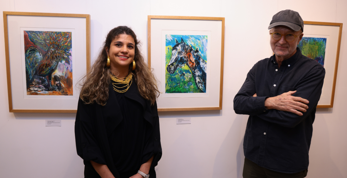Oro sobre Verde, exposición de Carla Alvarez y Luis Antonio de la Cerda