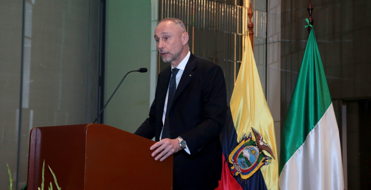 Embajada de Itali en Ecuador celebra 125 años de relaciones diplomáticas entre Italia y Ecuador.